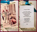 Saint Nicholas Vintage Acrylic Holy Card | A Prayer for Children
